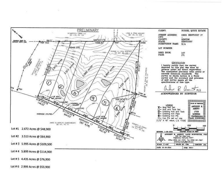 13821 MADISON PIKE LOT 3, MORNING VIEW, KY 41063, photo 1