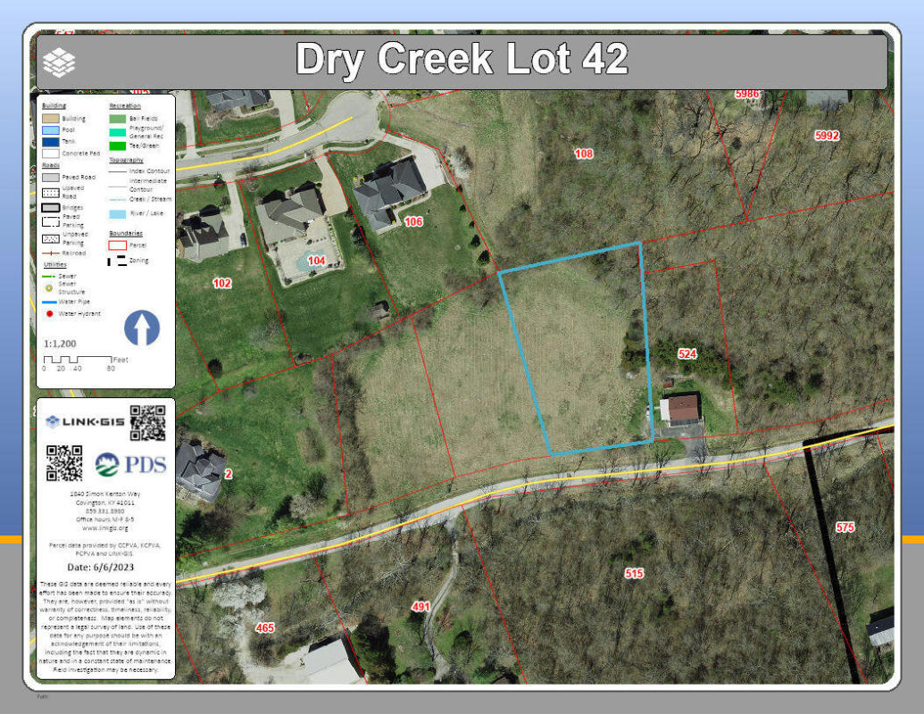LOT 42 DRY CREEK ROAD, COLD SPRING, KY 41076, photo 1